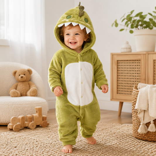 Super Soft Dinosaur Baby Onesie