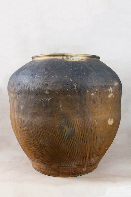 Vintage Dark Brown Pot XL  - Nº 1