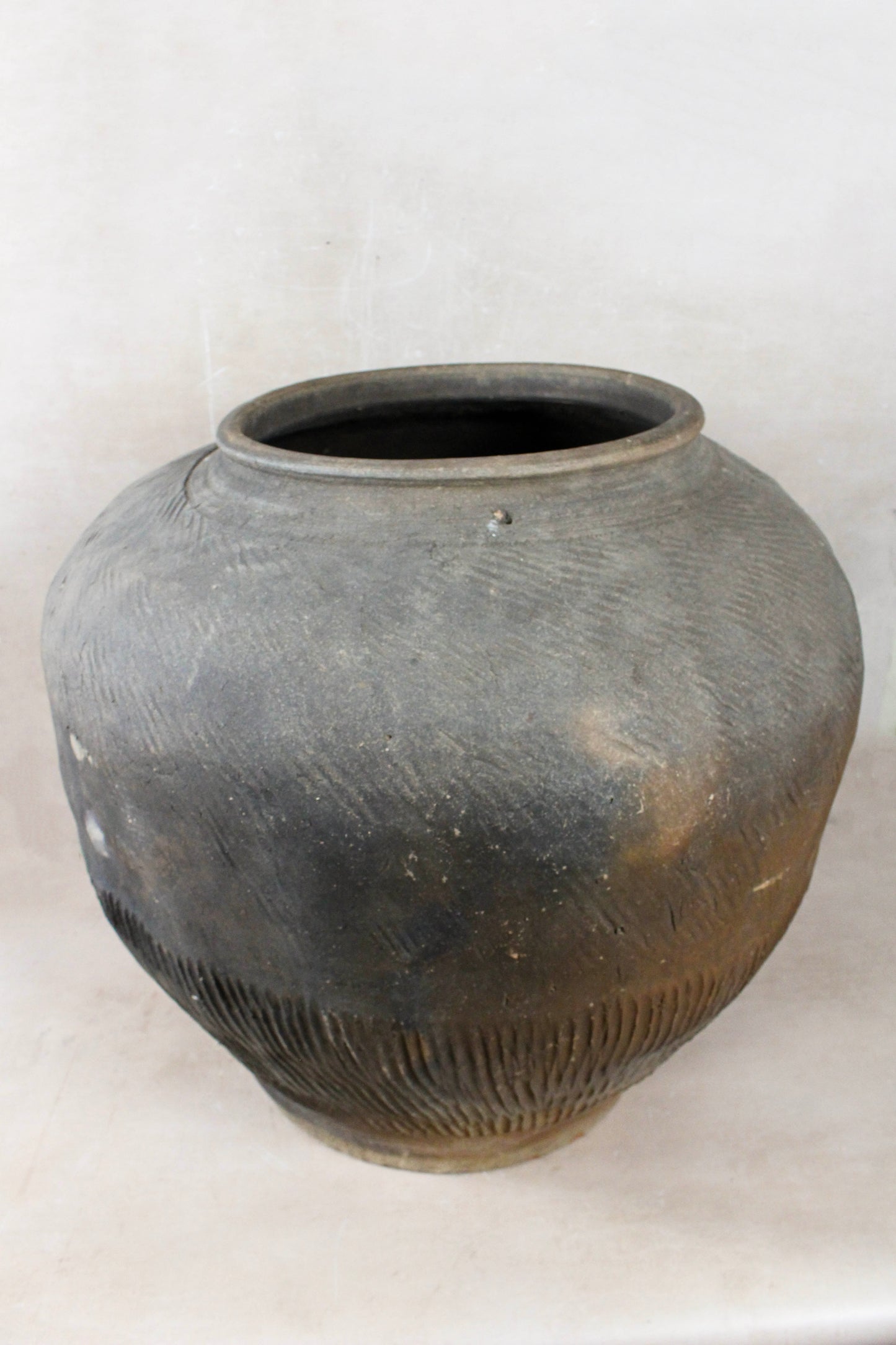 Vintage Dark Brown Pot XL - Nº 2