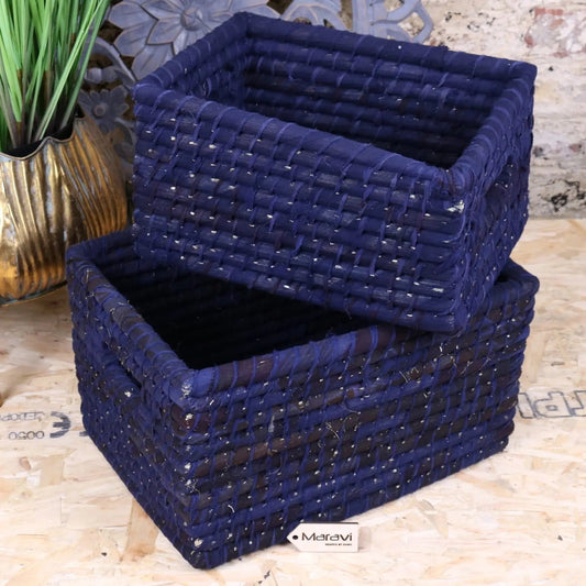 Ananda Sari Material Recycled Basket Storage Set