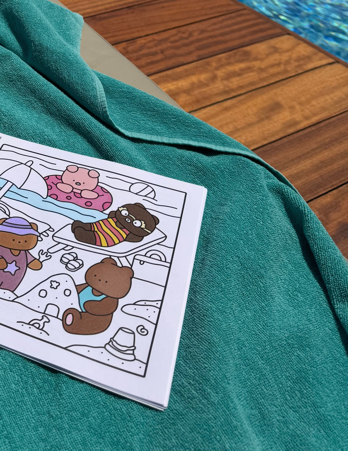 By Bowy First Edition Pink Spiral Colouring Book