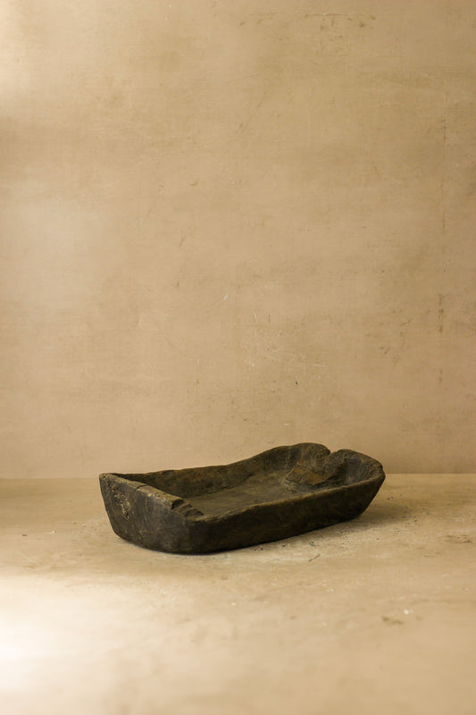 Old Vintage Wooden Bowl - WB001