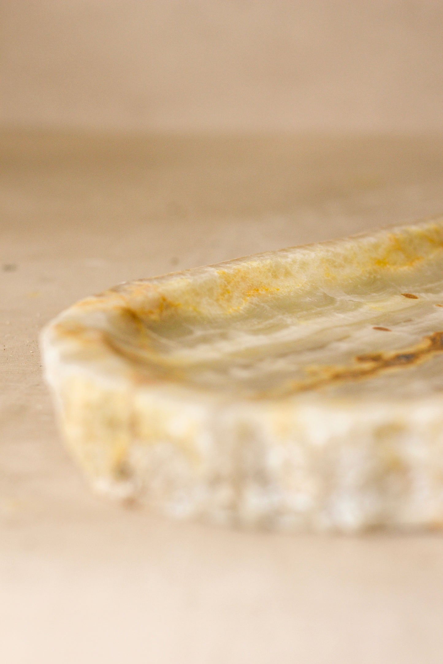 Premium Onyx Tray Raw Edge No 14