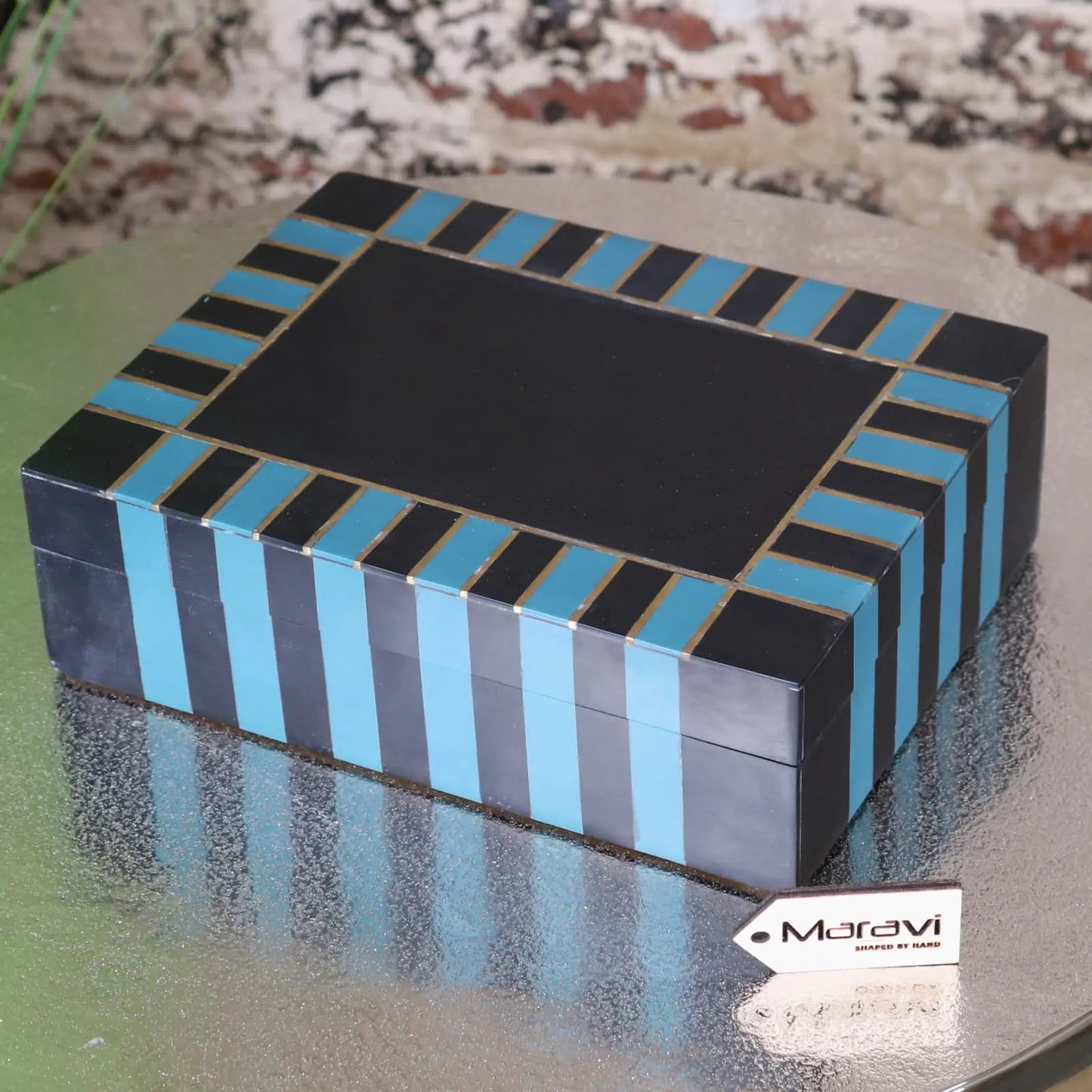 Panna Luxe Resin Jewellery Box - 2 Colours