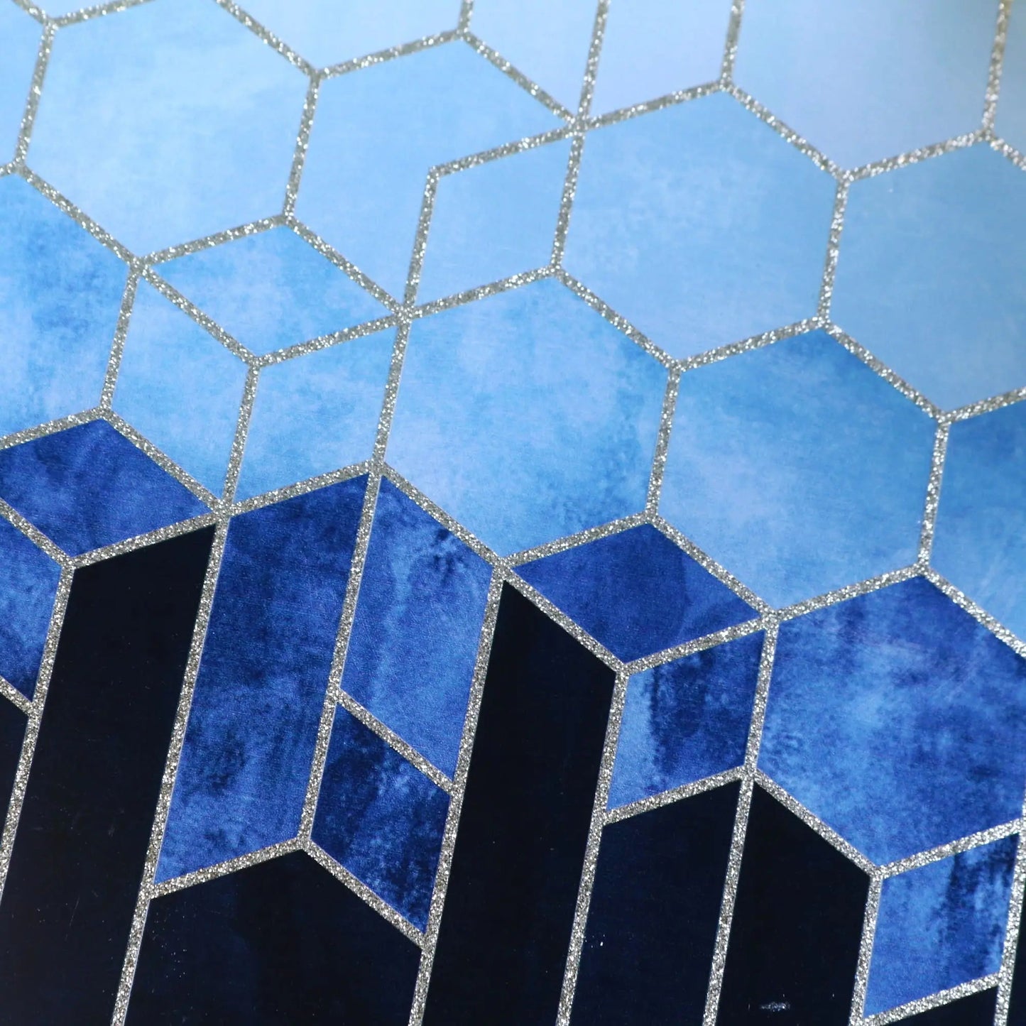 Konark Geometric Glass Candle Plate