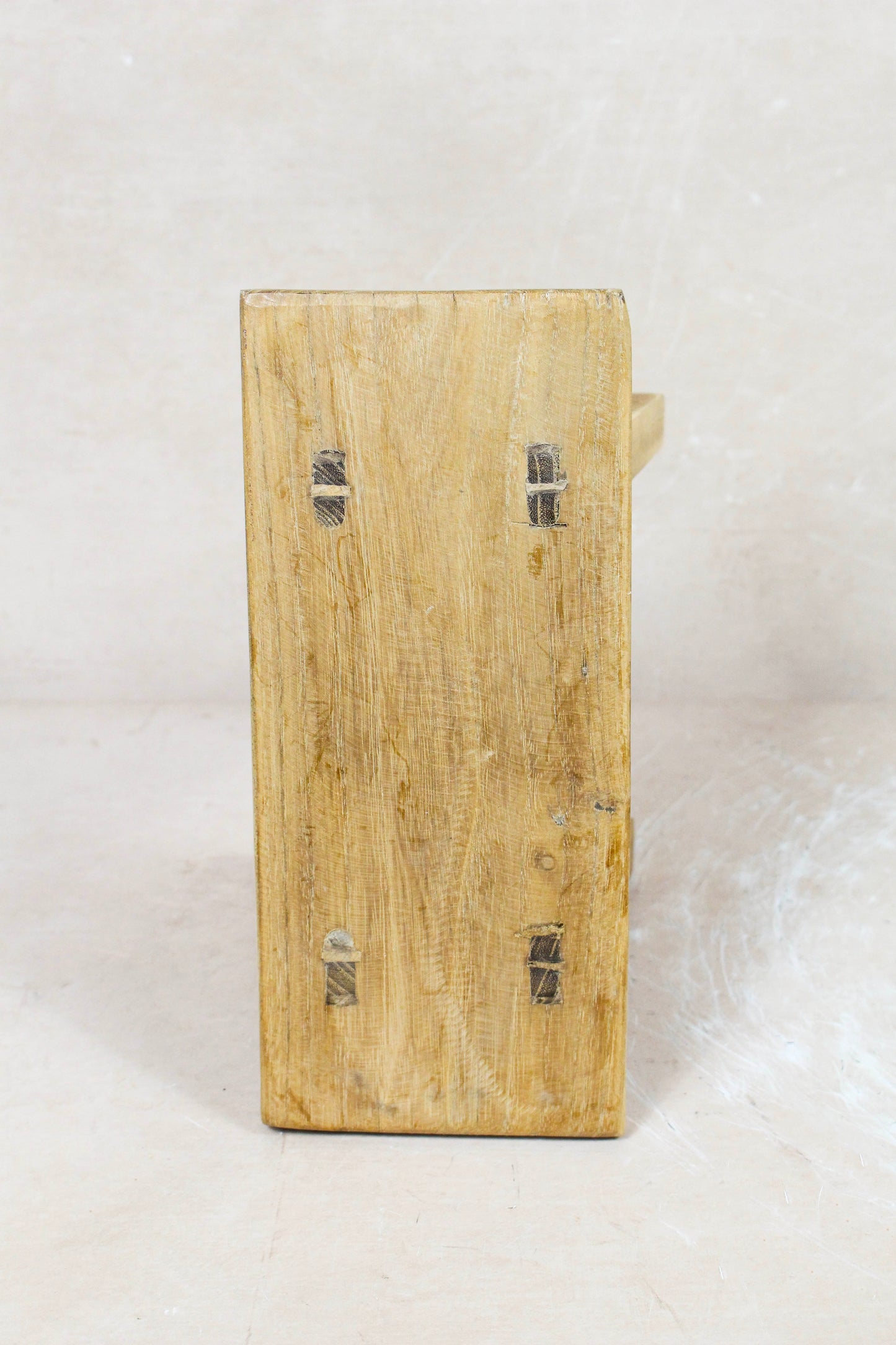 Vintage Rustic Stool Small - Elm wood - 72