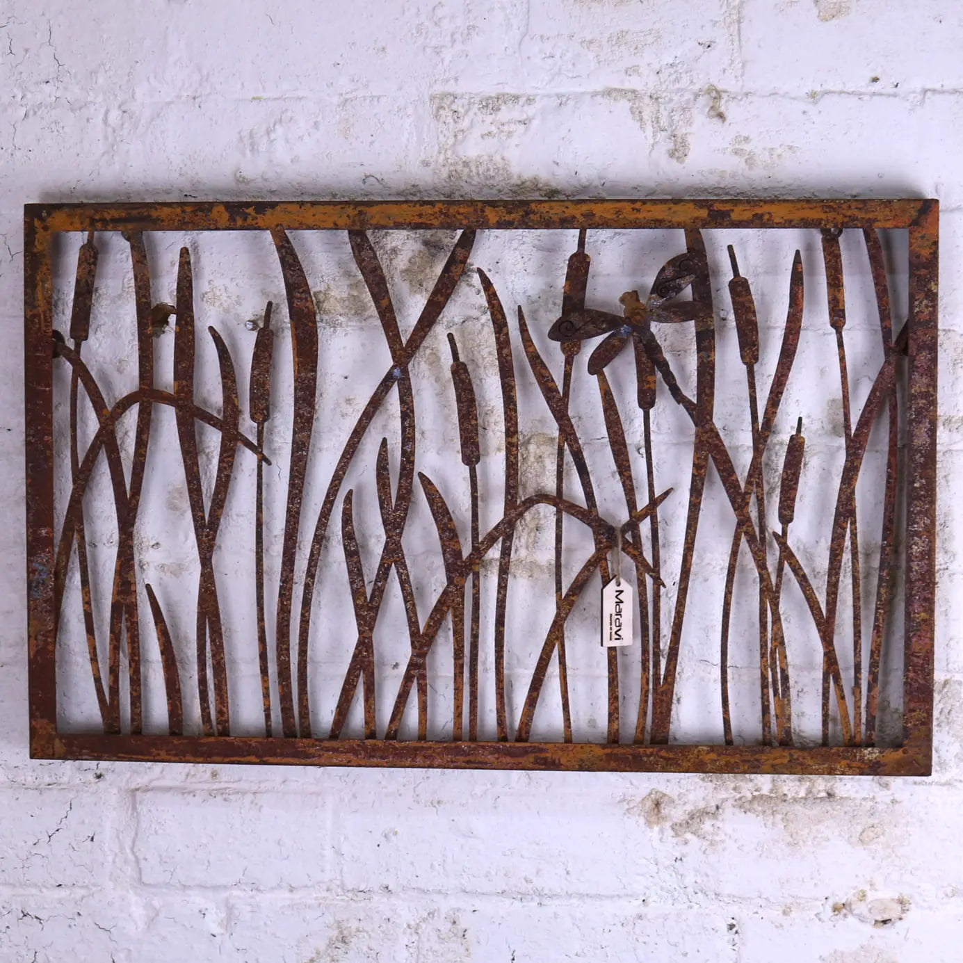 Alibag Rustic Metal Garden Wall Art