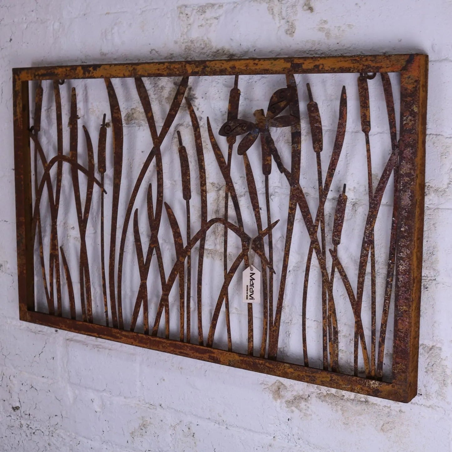 Alibag Rustic Metal Garden Wall Art
