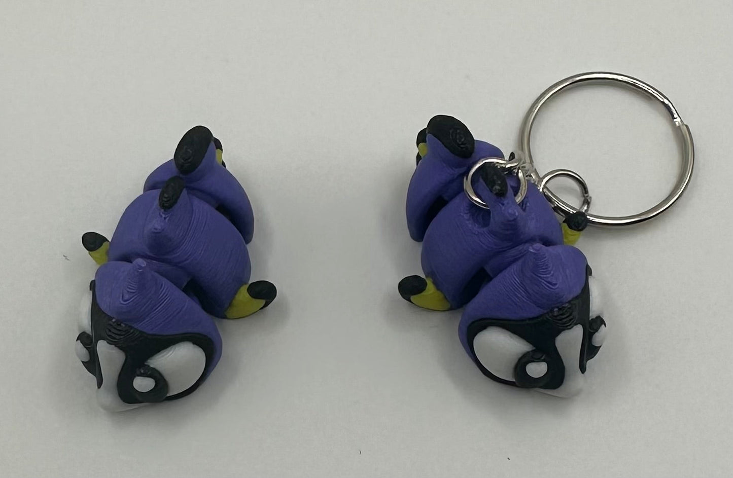 3D Printed Flexi Angel Fish | Dory Inspired Fidget Toy | Desk Buddy | Keychain | Nemo Fish Gift | Articulated Blue Tang Toy