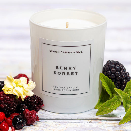 Berry Sorbet Handmade Soy Wax Candle