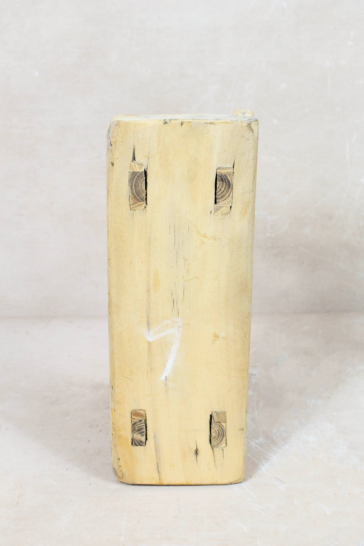 Vintage Rustic Stool Small - Elm wood - 86
