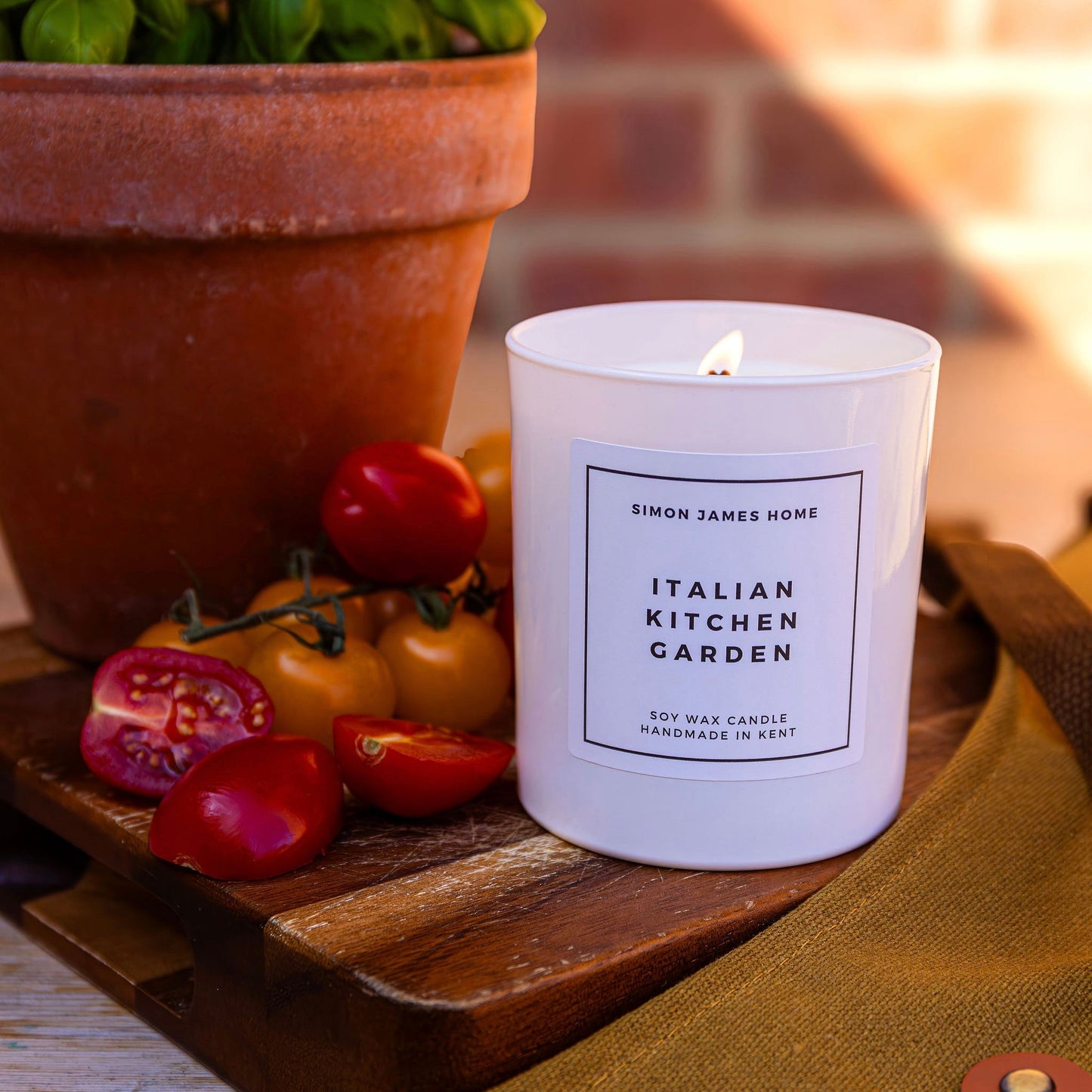 Italian Kitchen Garden Handmade Soy Wax Candle