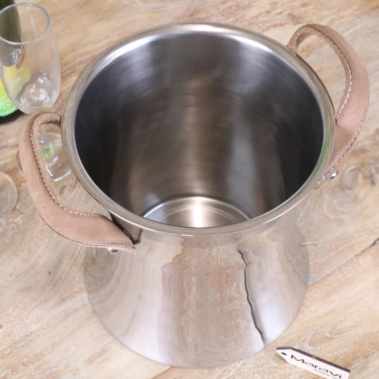 Navin Luxury Champagne Ice Bucket Double Wall