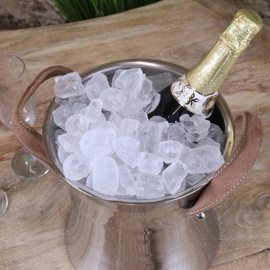 Navin Luxury Champagne Ice Bucket Double Wall