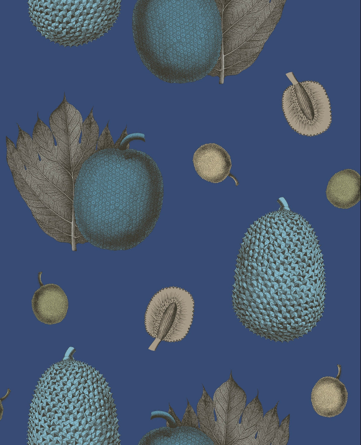 Tropical Fruit Wallpaper- Coral