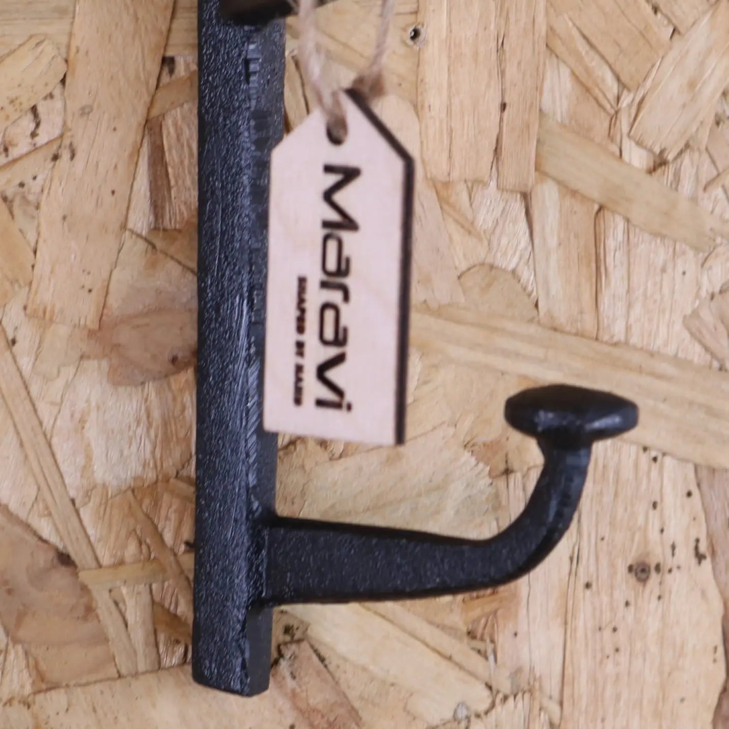 Tehla Set of 2 Metal Vertical Hat Rack Wall Hooks