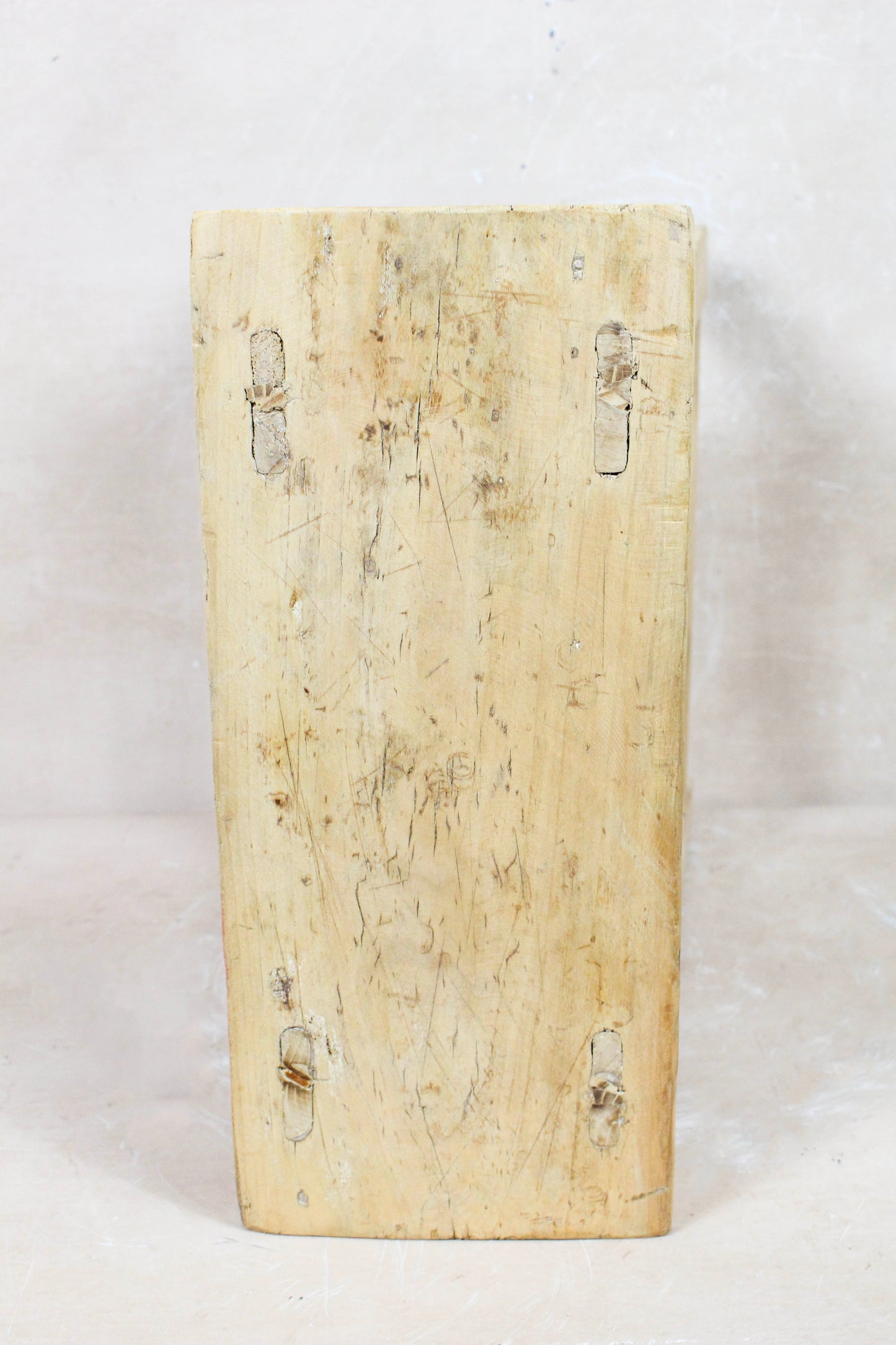 Vintage Rustic Stool - Elm wood - 105