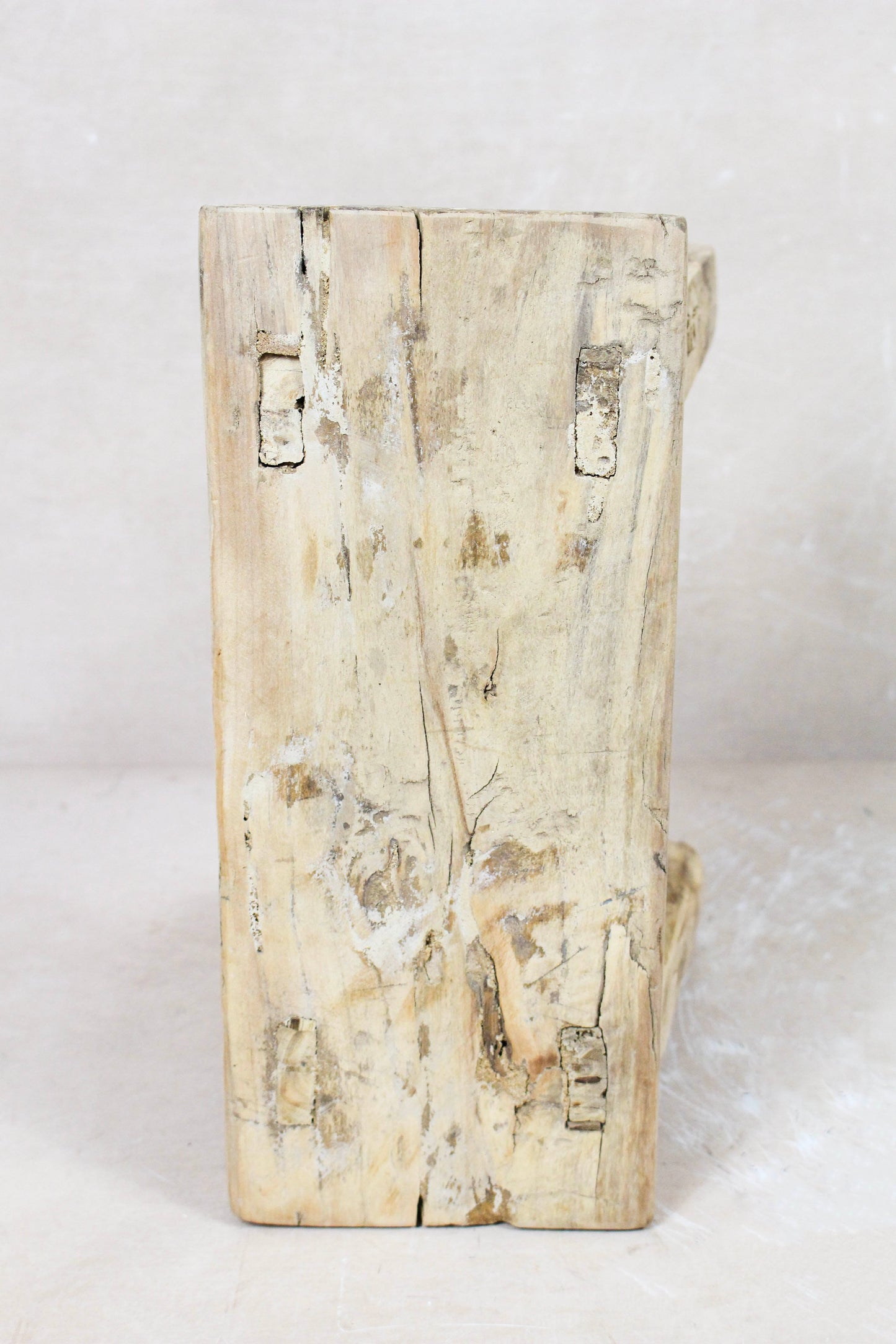 Vintage Rustic Stool - Elm wood - Small - 110