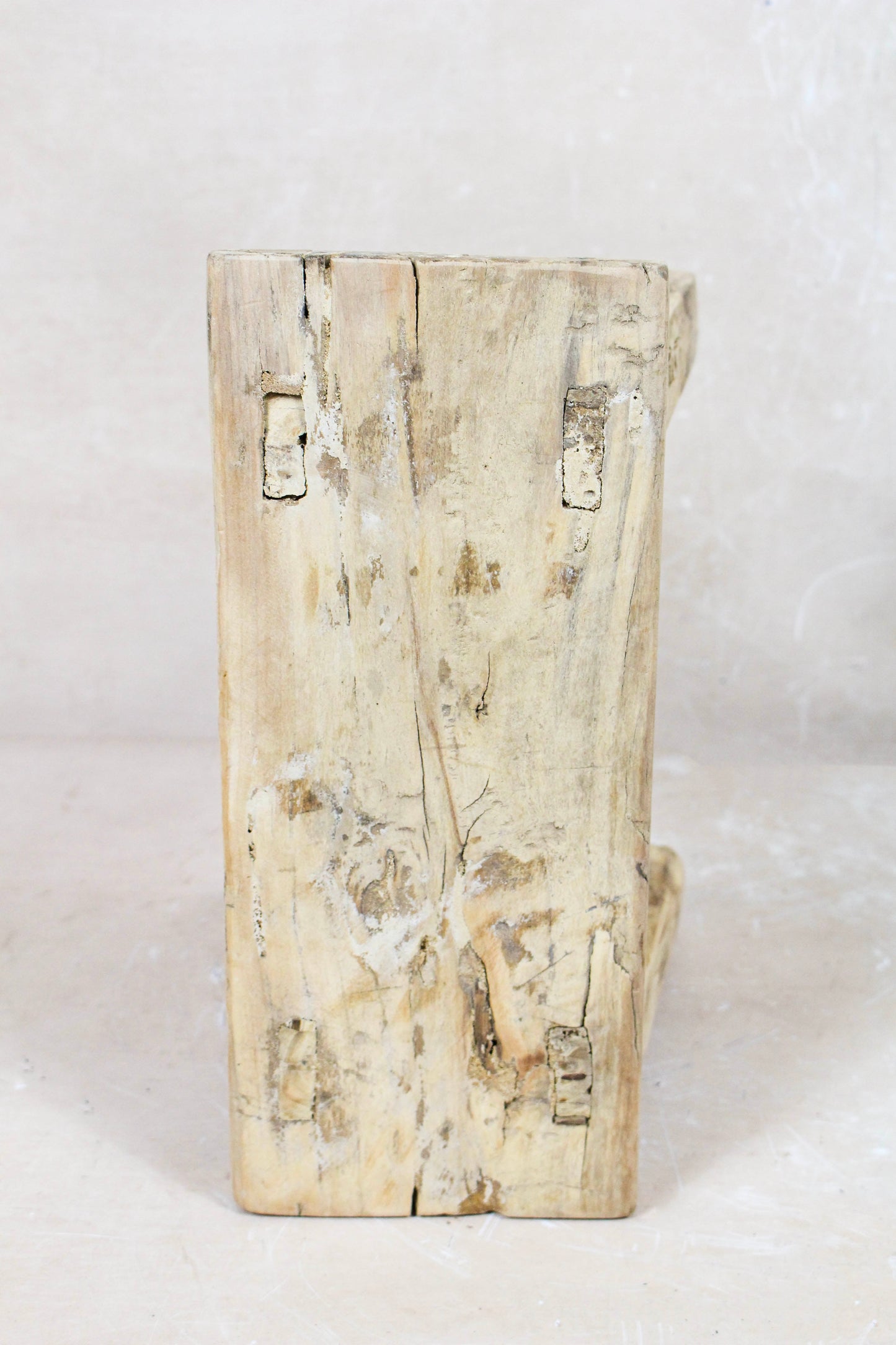 Vintage Rustic Stool - Elm wood - Small - 112