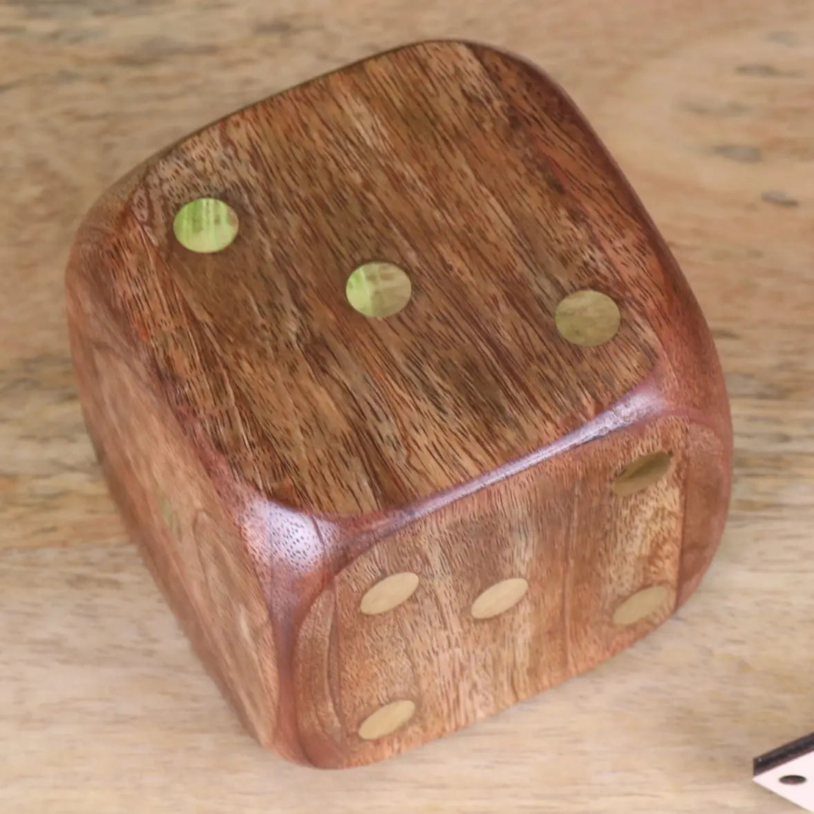 Aravali Large Wooden Dice 8cm