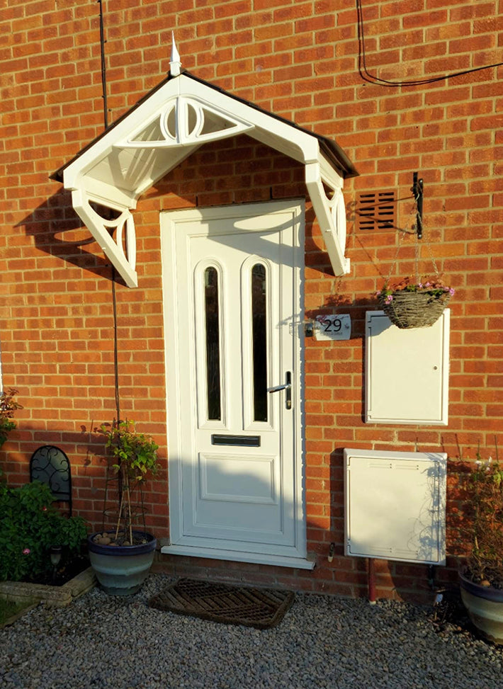 Rockingham Door Canopy 149cm - Flat Pack Porch Canopy