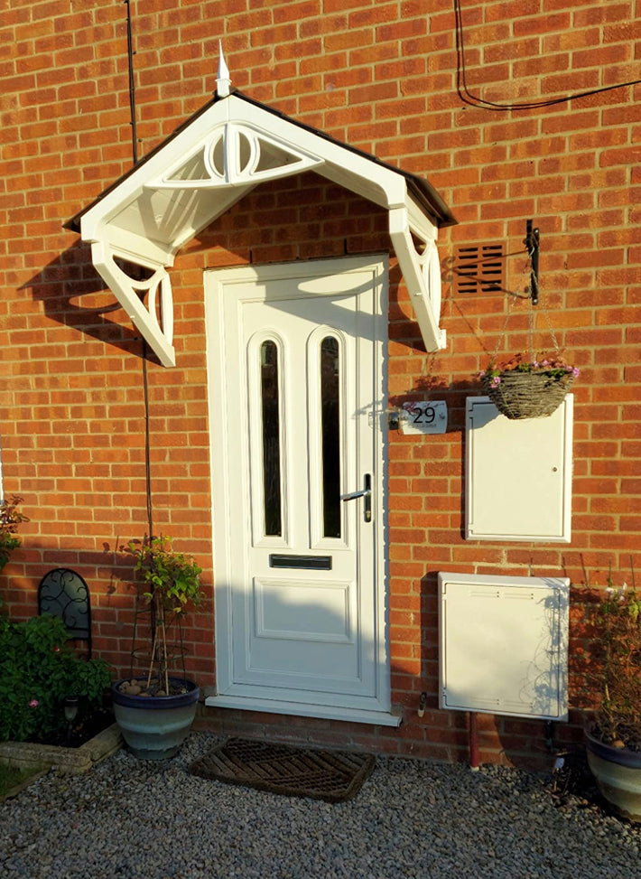 Rockingham Door Canopy 149cm - Flat Pack Porch Canopy