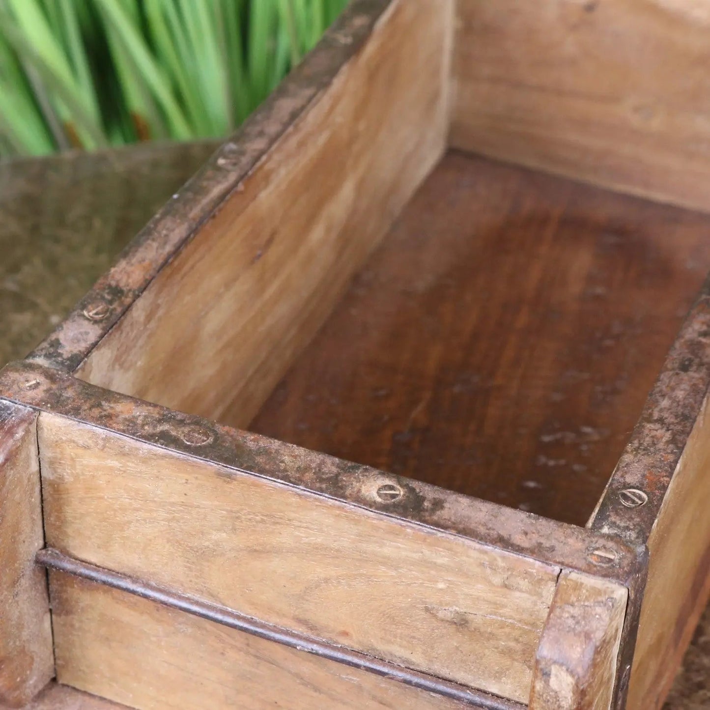 Vintage Brick Mould Wooden Rustic