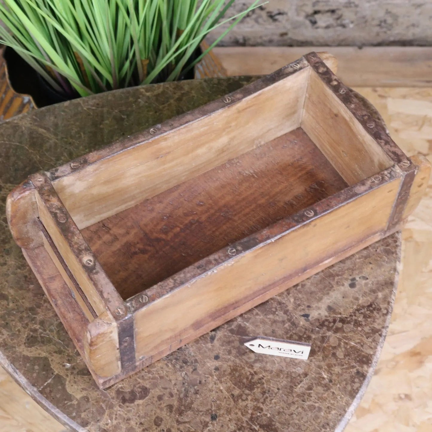 Vintage Brick Mould Wooden Rustic