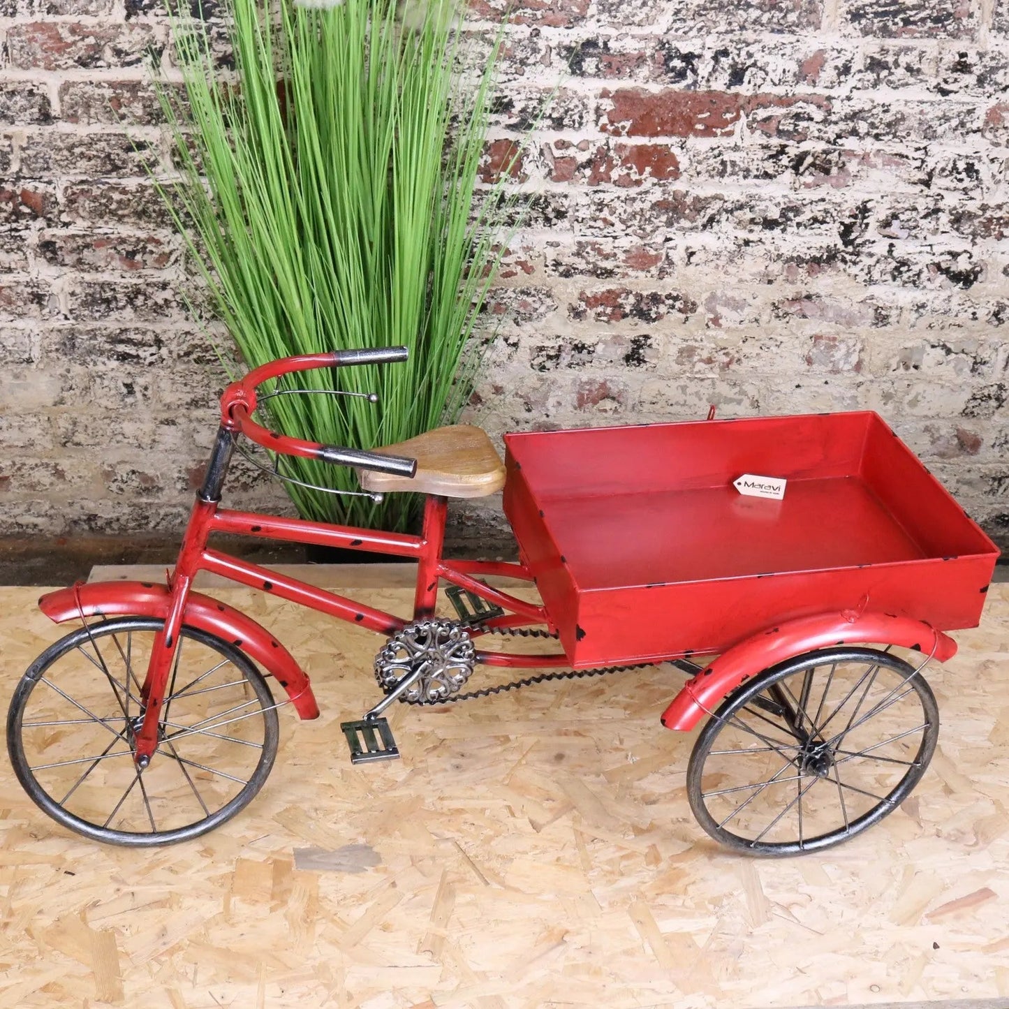 Rahi Vintage Style Mini Tricycle Ornament