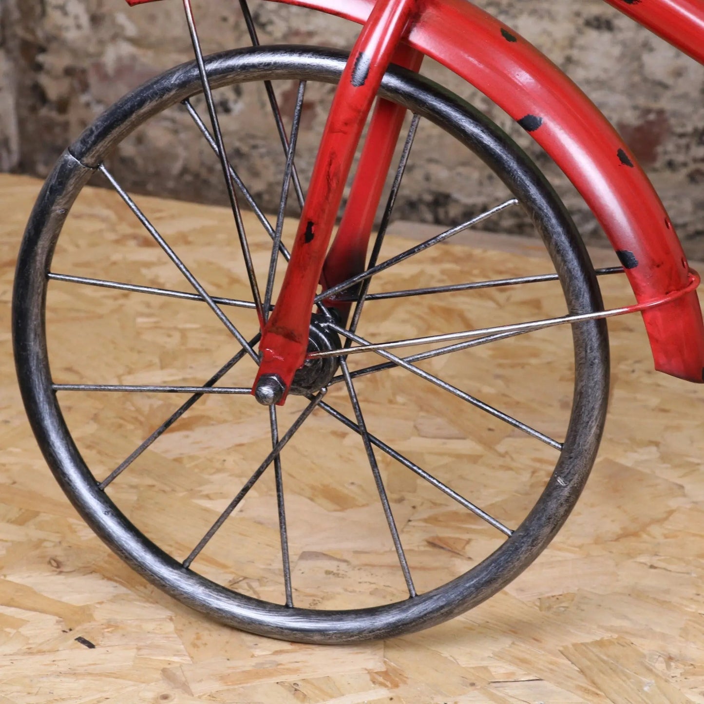 Rahi Vintage Style Mini Tricycle Ornament