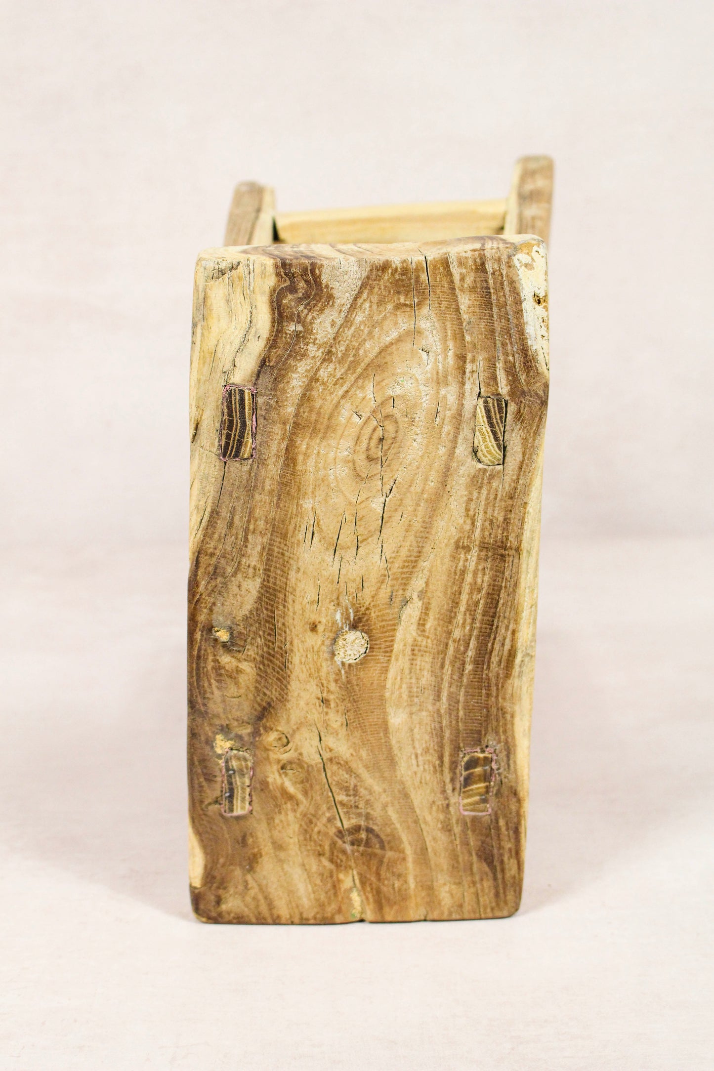 Vintage Rustic Stool - Elm wood - Small - 142