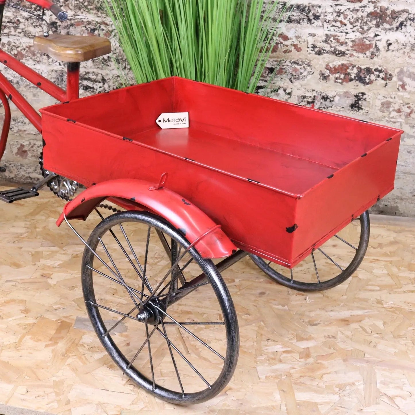 Rahi Vintage Style Mini Tricycle Ornament