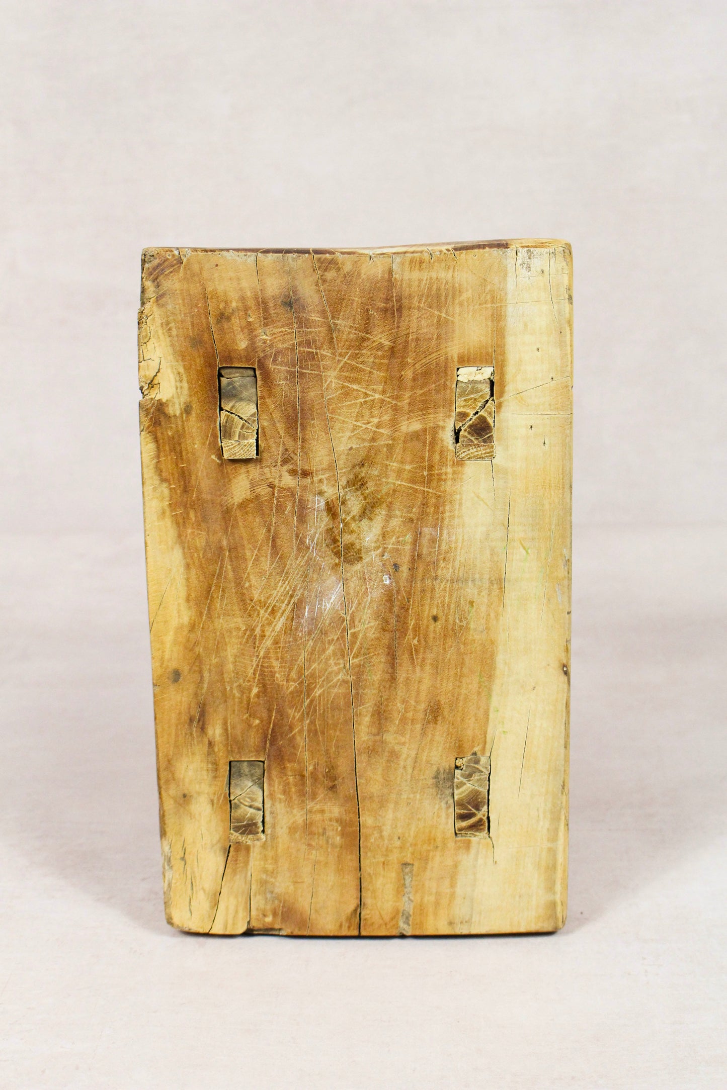 Vintage Rustic Stool - Elm wood - Small - 143