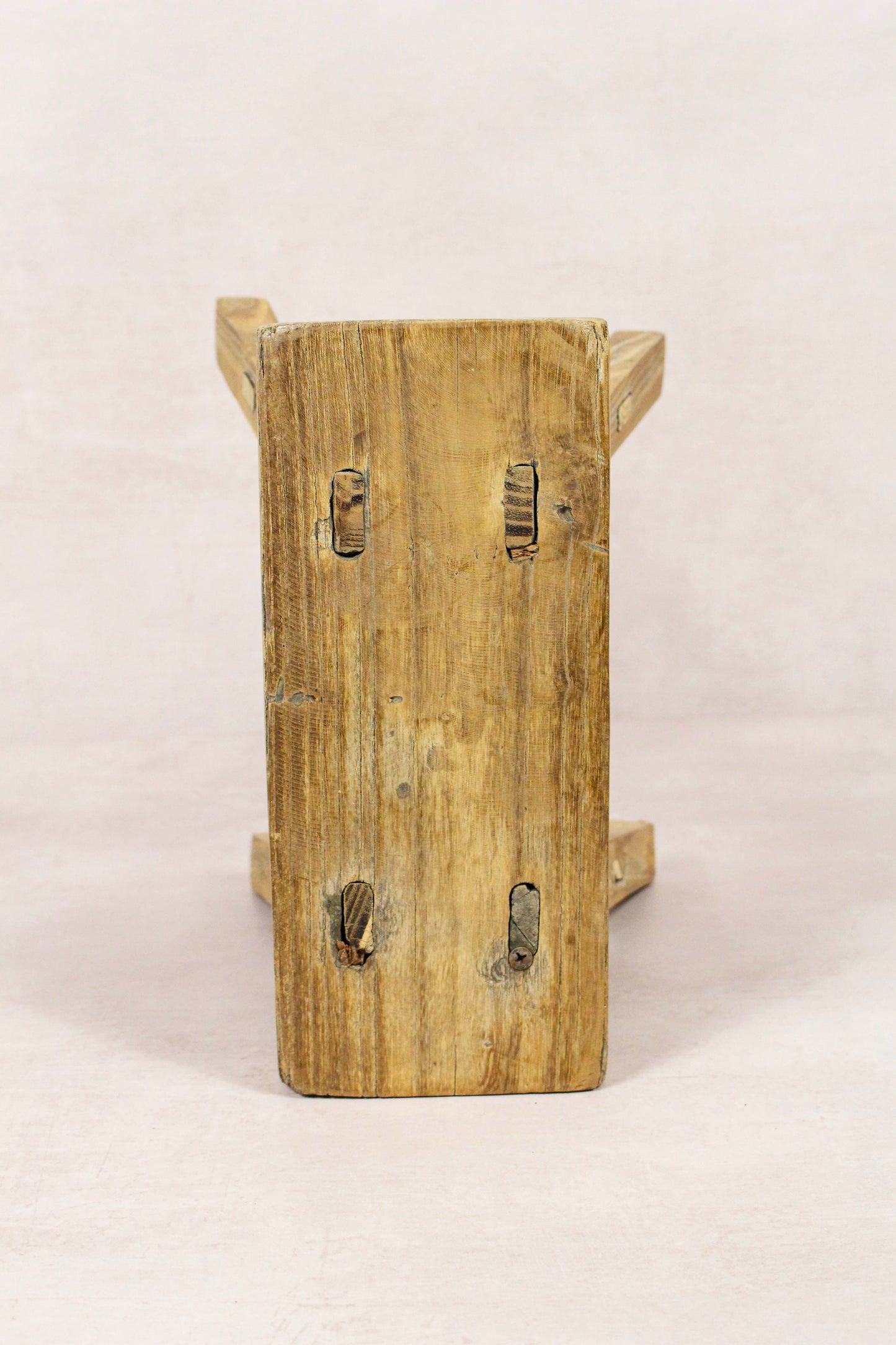 Vintage Rustic Stool - Elm wood - Small - 147