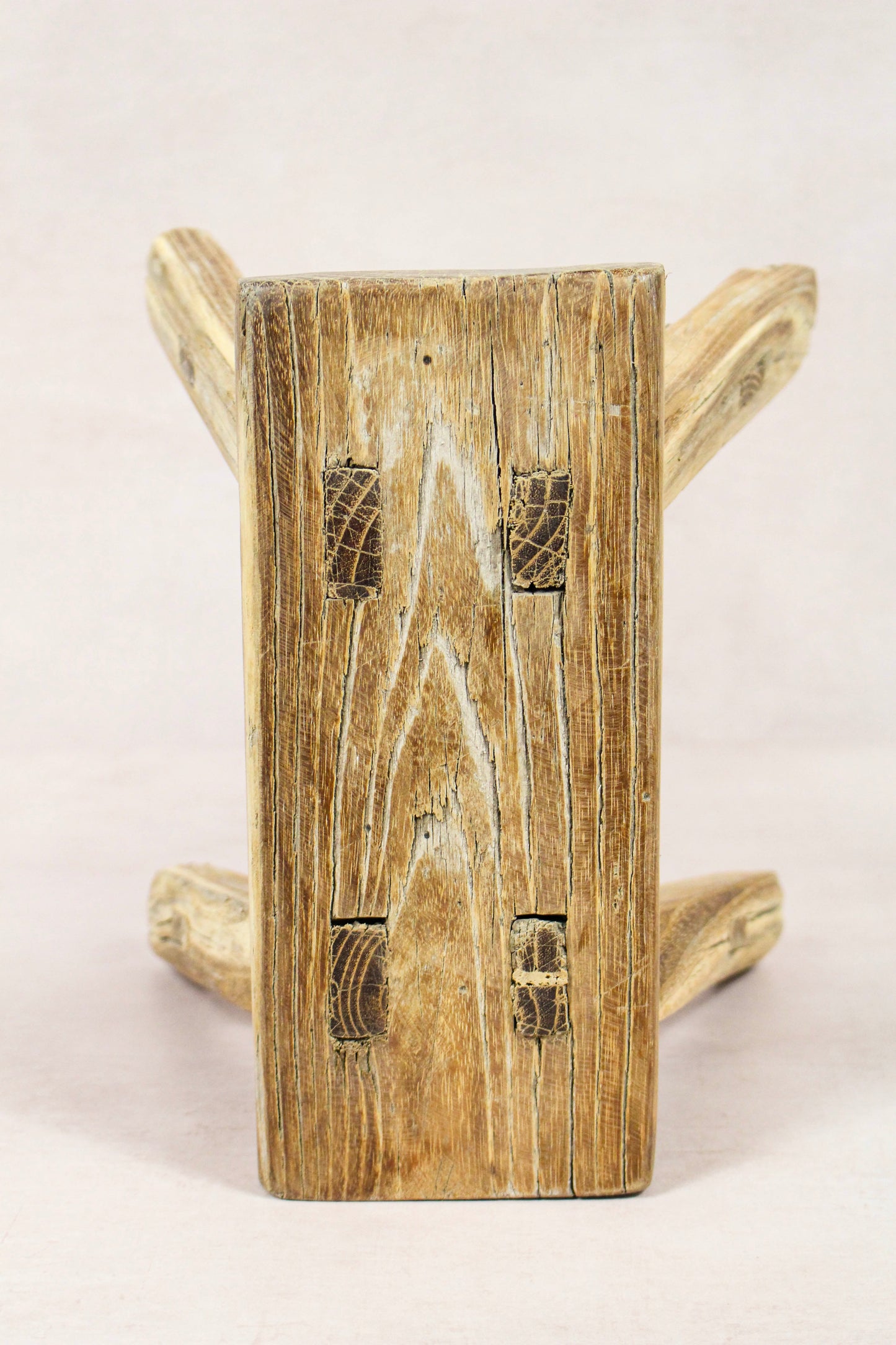 Vintage Rustic Stool - Elm wood - Small - 152