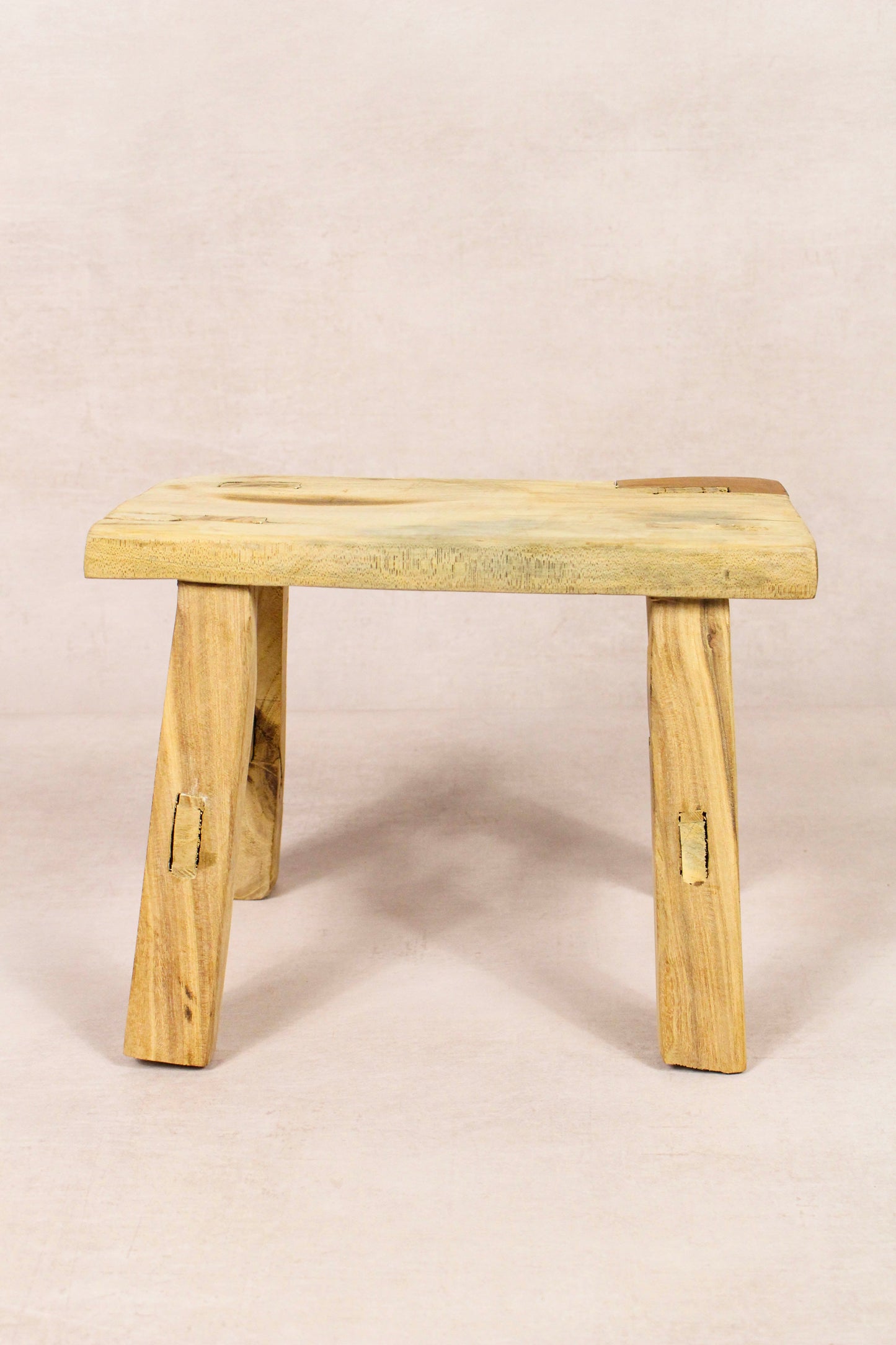 Vintage Rustic Stool - Elm wood - Small - 160