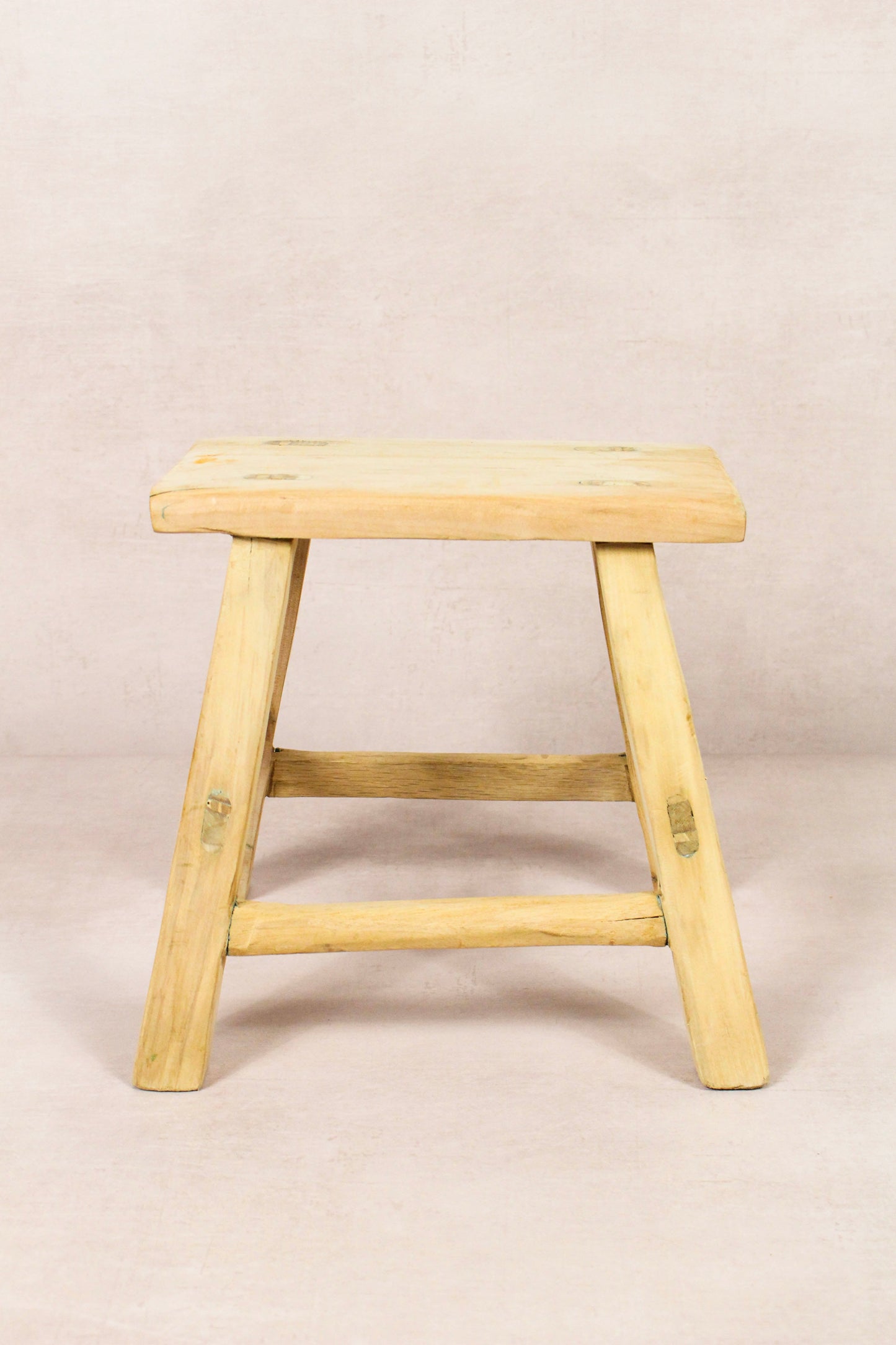 Vintage Rustic Stool - Elm wood - Small - 163