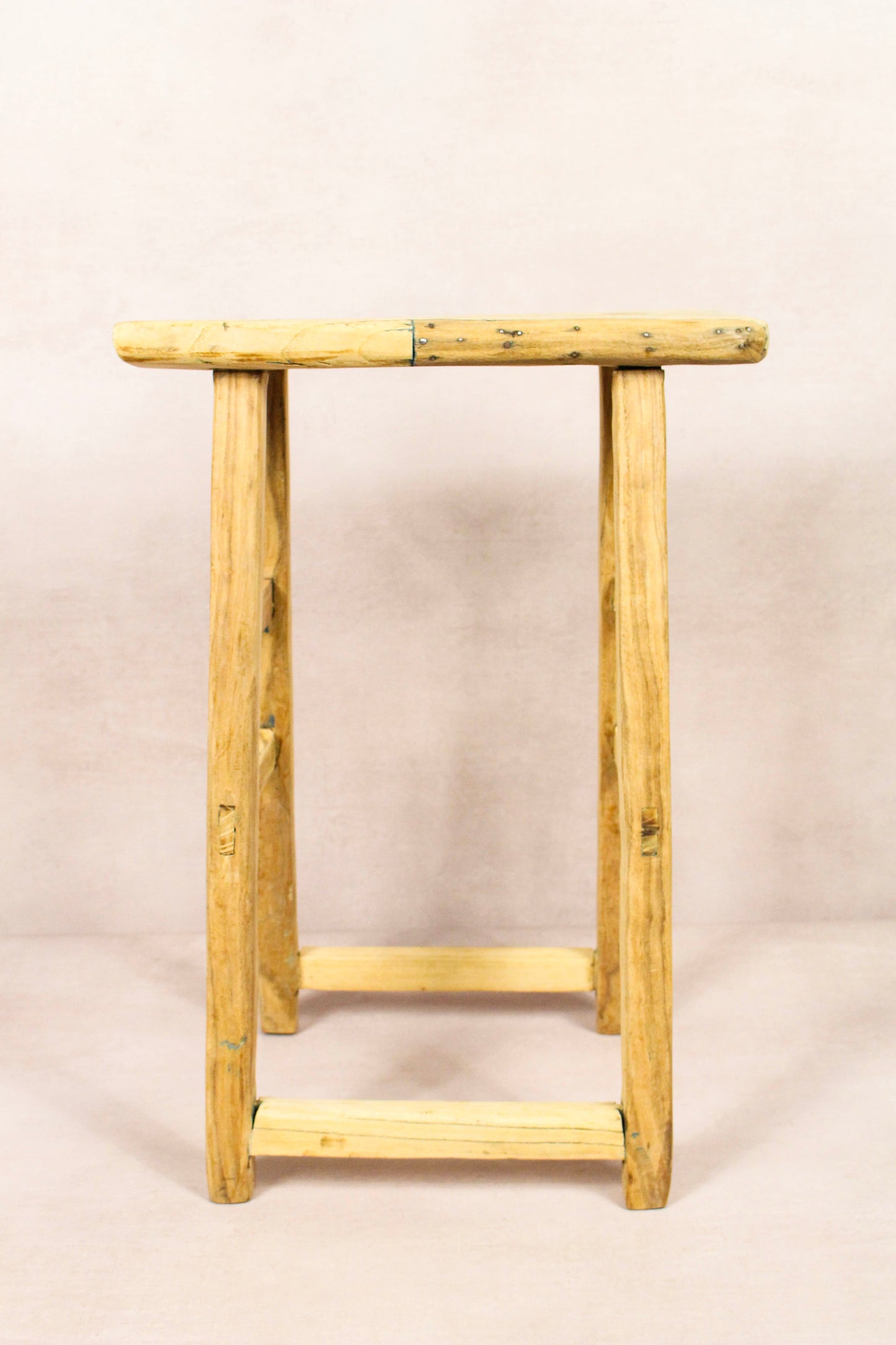 Vintage Rustic Stool - Elm wood - 179