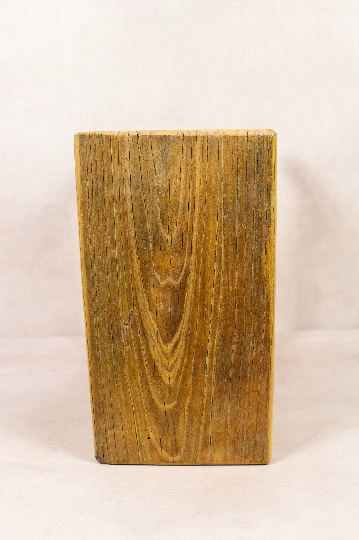 Vintage Rustic Stool - Elm wood - 183