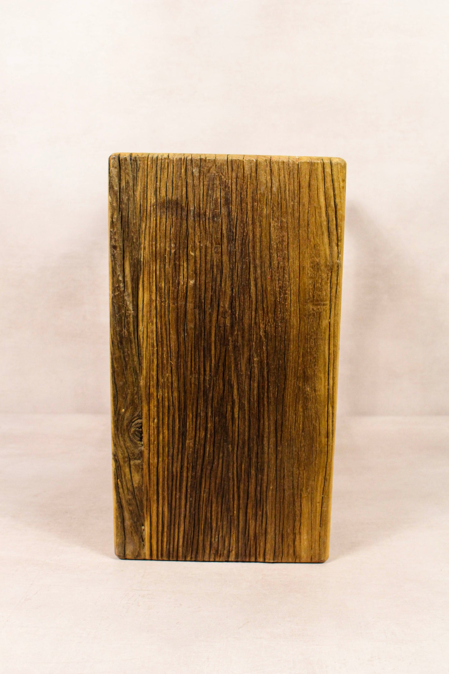 Vintage Rustic Stool - Elm wood - 188