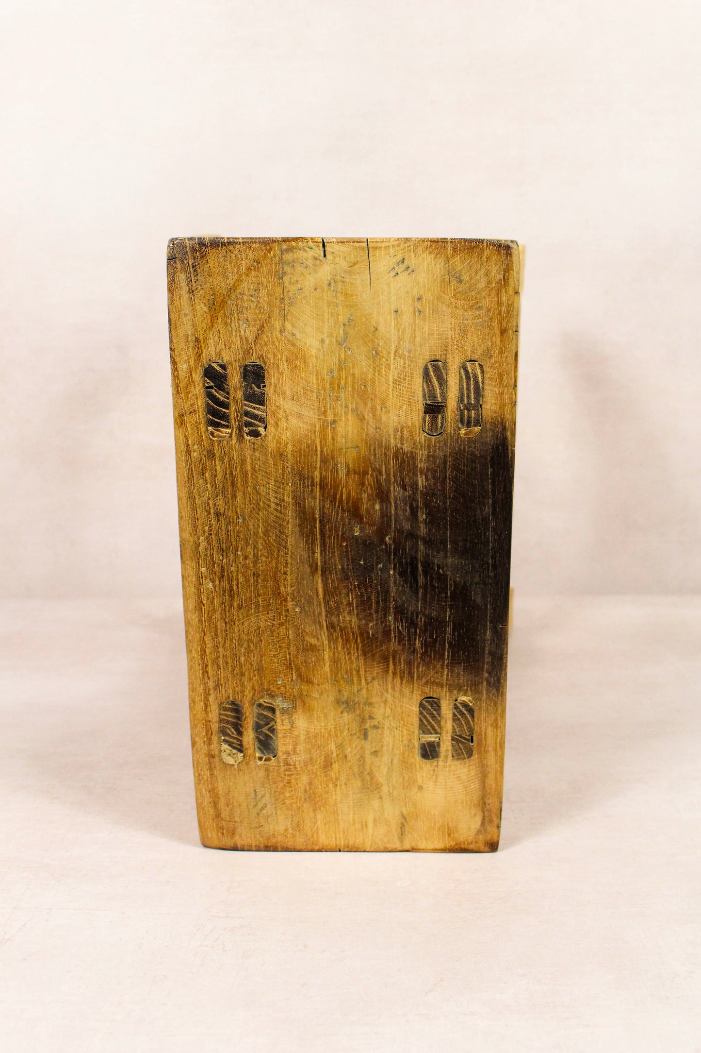 Vintage Rustic Stool - Elm wood - 195