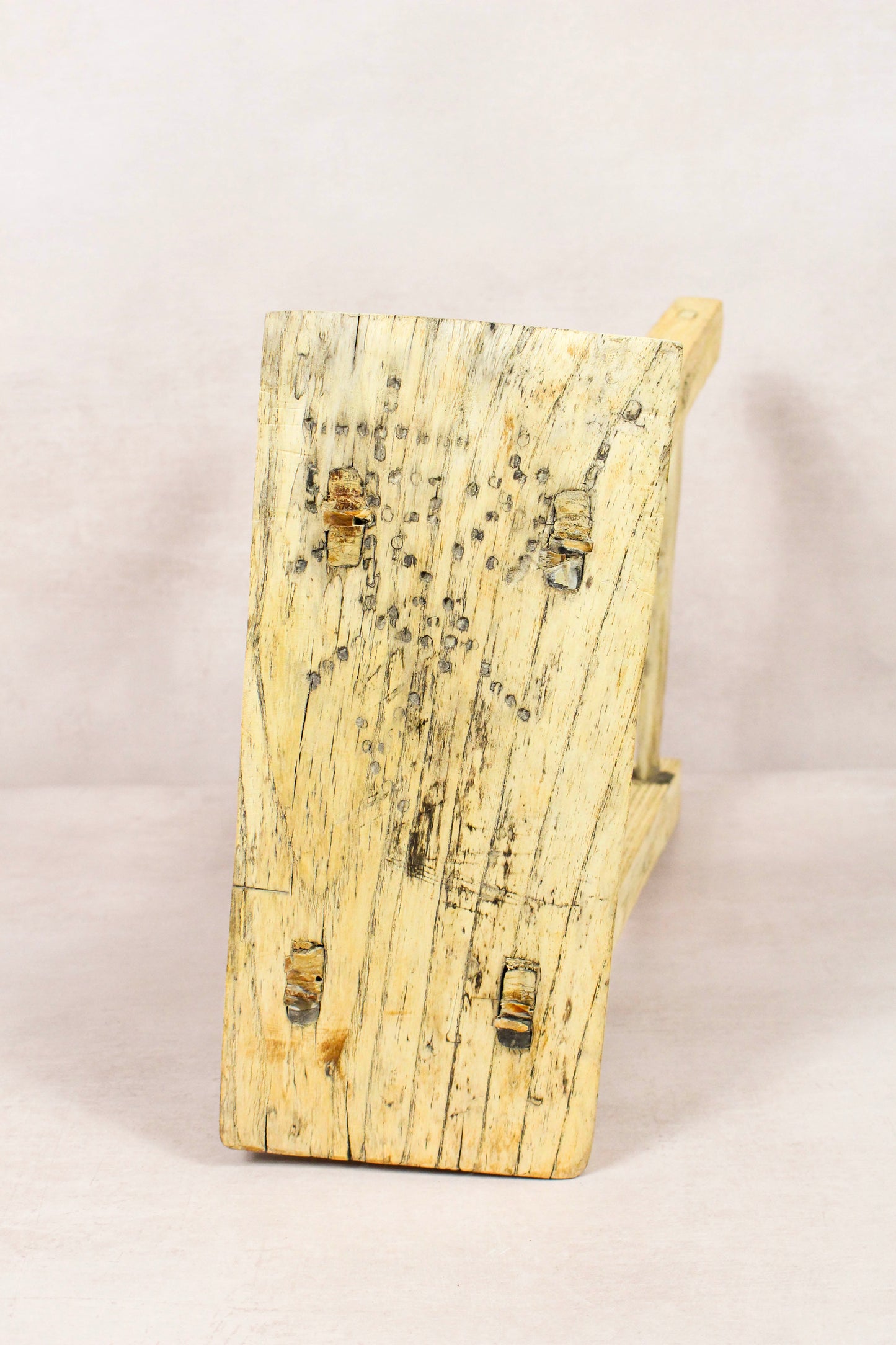 Vintage Rustic Stool - Elm wood - 201