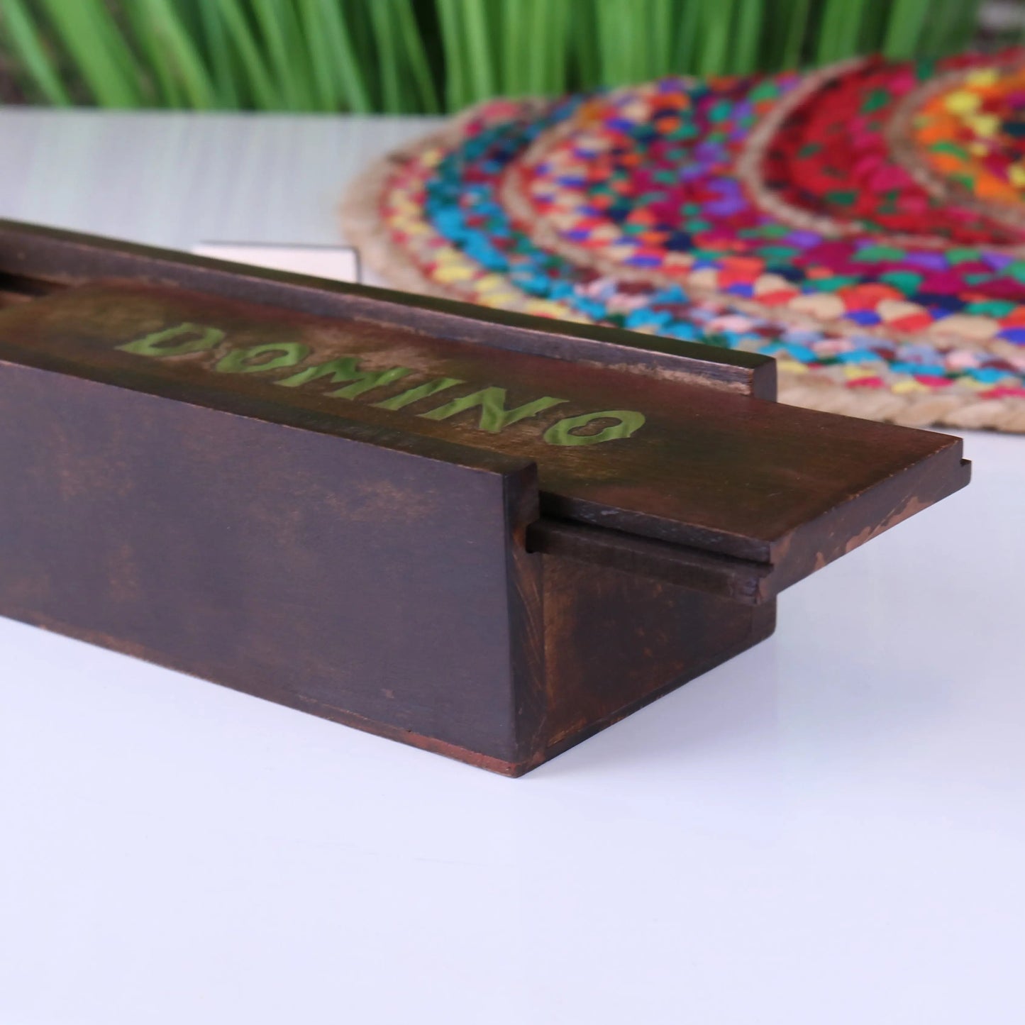 Paka Wooden Domino Set with Box