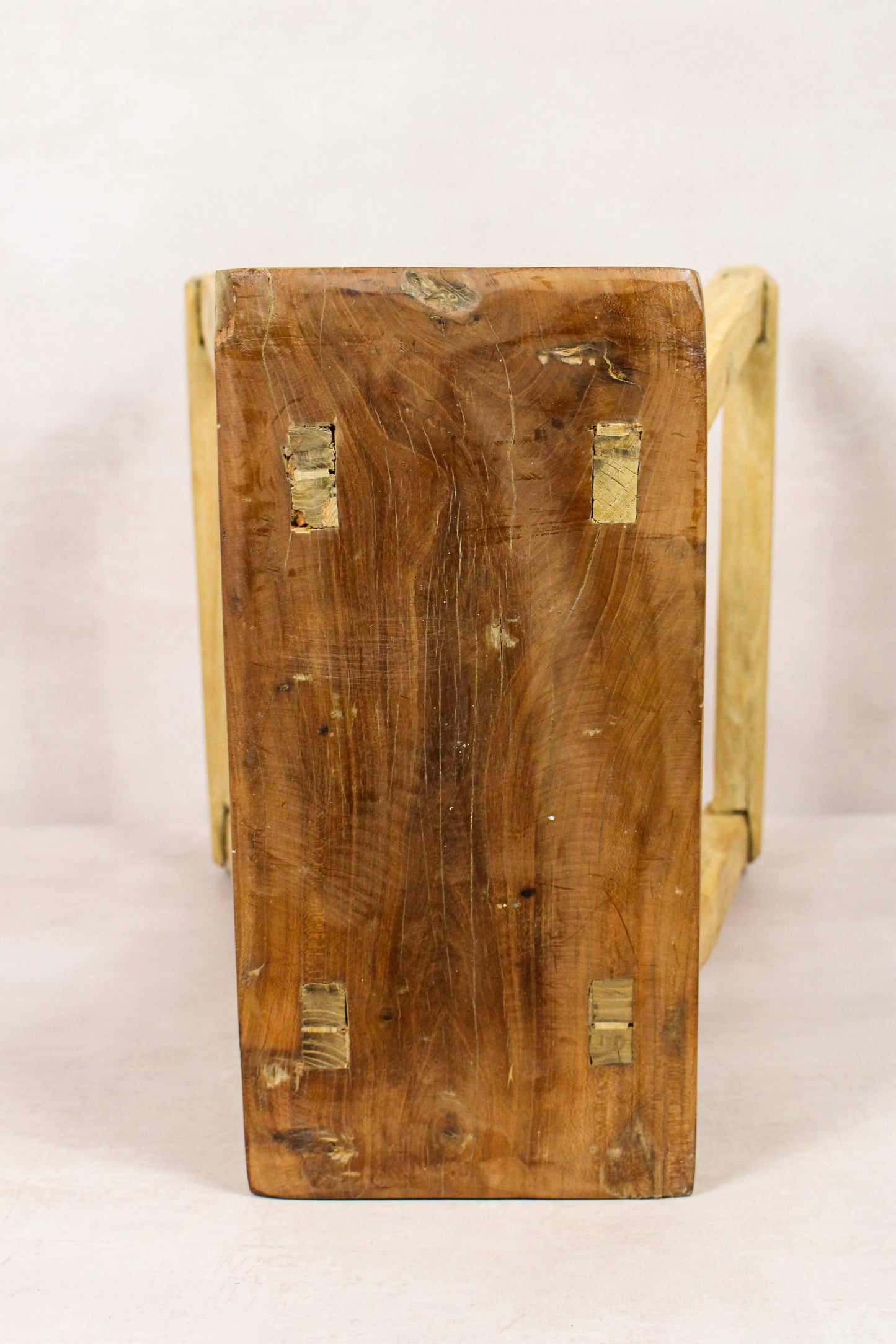 Vintage Rustic Stool - Elm wood - 208