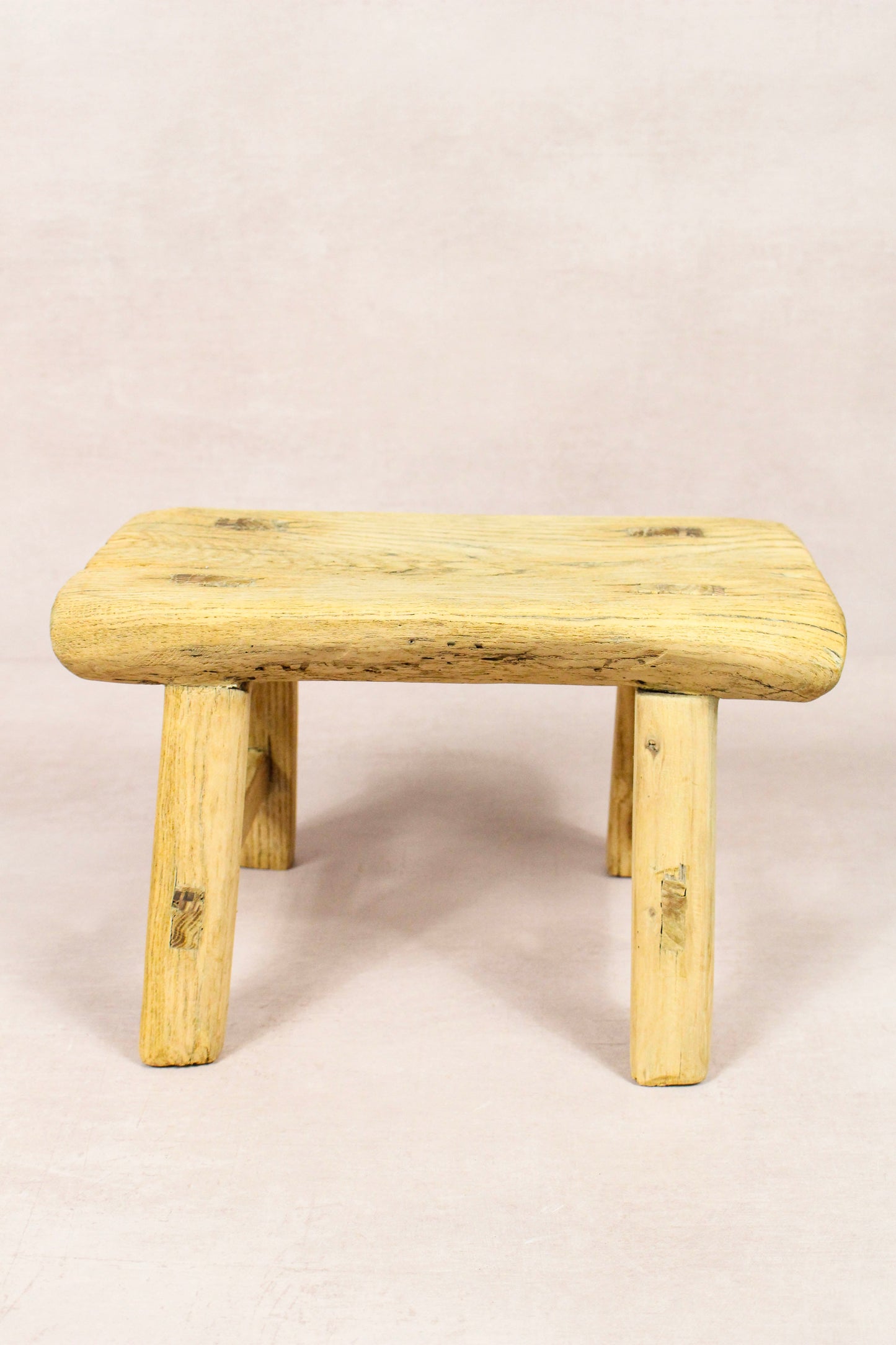 Vintage Rustic Stool - Elm wood - Small - 217