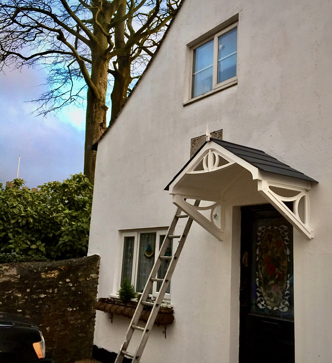 Rockingham Door Canopy 149cm - Flat Pack Porch Canopy