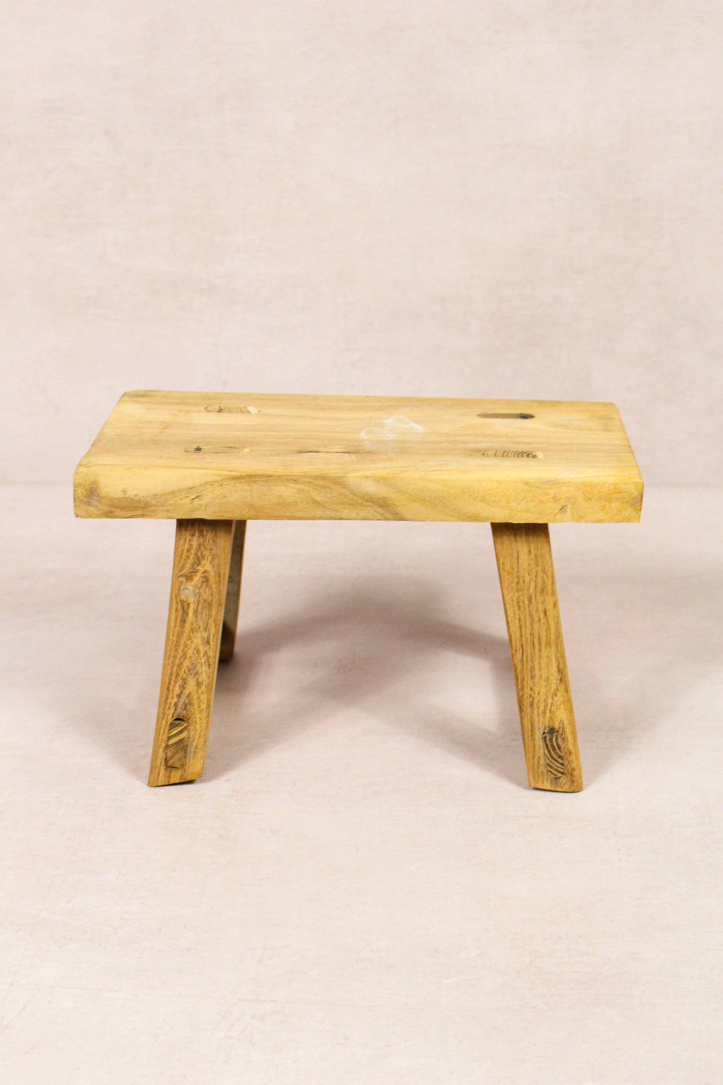 Vintage Rustic Stool - Elm wood - Small - 220