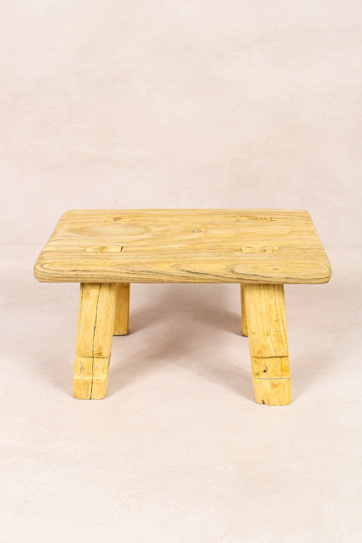 Vintage Rustic Stool - Elm wood - Small - 224