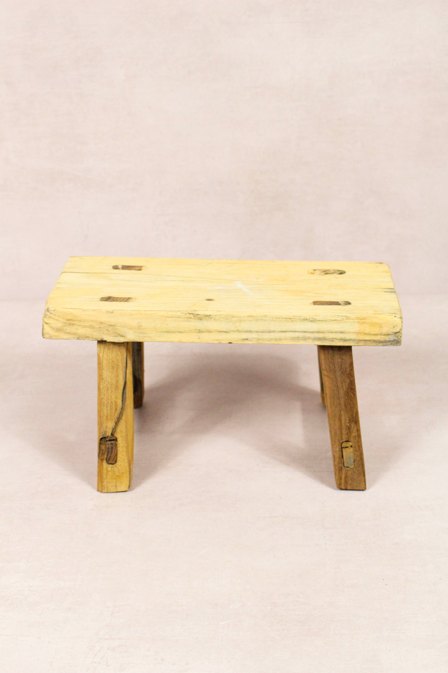 Vintage Rustic Stool - Elm wood - Small - 227