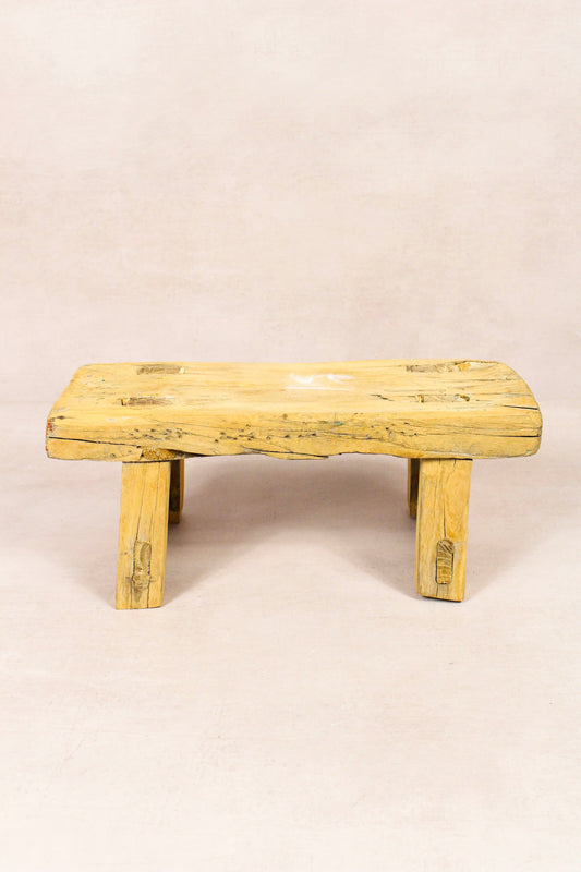 Vintage Rustic Stool - Elm wood - Small - 231